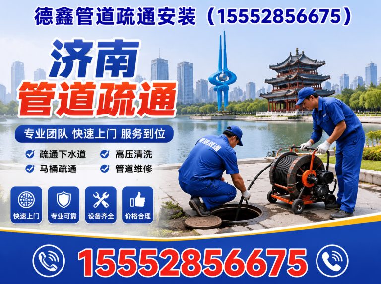 市中区德鑫管道疏通安装展示图